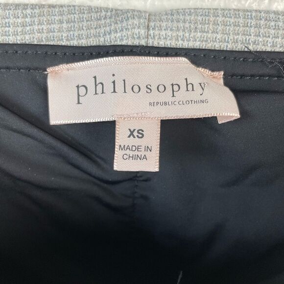 Philosophy Stretch Slack Pants Size XS EUC - Picture 4 of 6